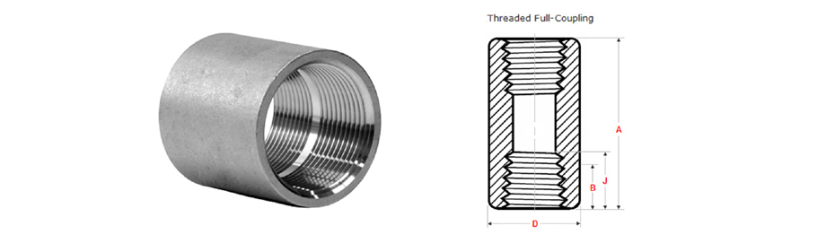 Threaded Full Coupling