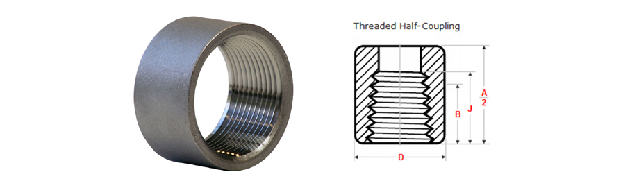 Threaded Half Coupling